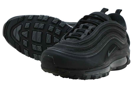 NIKEWAIRMAX97ナイキウィメンズエアマックス97BLACK/BLACK-DARKGREY【メンズレディーススニーカー】