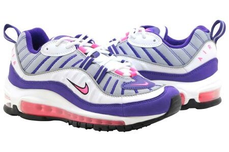 【送料無料対象外商品】NIKEWAIRMAX98ナイキウィメンズエアマックス98WHITE/RACERPINK【レディースサイズ】