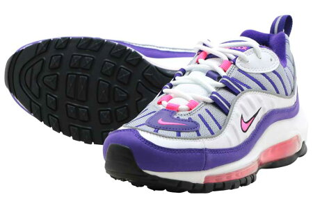 【送料無料対象外商品】NIKEWAIRMAX98ナイキウィメンズエアマックス98WHITE/RACERPINK【レディースサイズ】