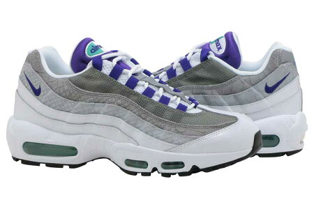 NIKEAIRMAX95LV8ナイキエアマックス95LV8WHITE/COURTPURPLE【メンズレディーススニーカー】