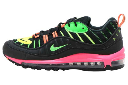NIKEAIRMAX98NEONナイキエアマックス98ネオンBLACK/GREENSTRIKE-RACERPINK【メンズ・レディースサイズ】