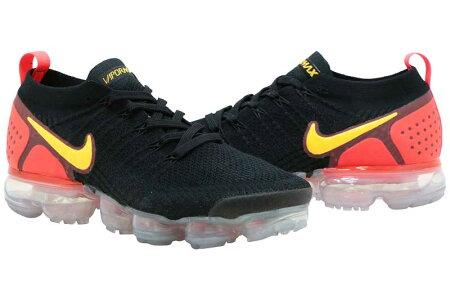 【送料無料対象外商品】NIKEAIRVAPORMAXFLYKNIT2ナイキエアベイパーマックスフライニット2BLACK/LASERORANGE