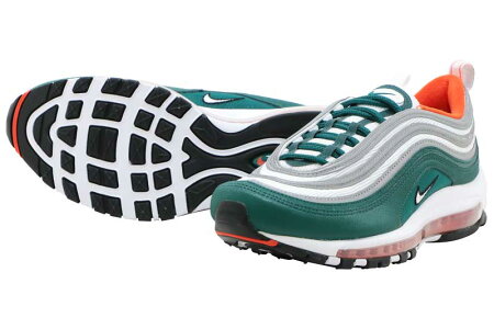 NIKEAIRMAX97ナイキエアマックス97RAINFOREST/WHITE-TEAMORANGE-BLACK