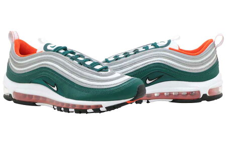 NIKEAIRMAX97ナイキエアマックス97RAINFOREST/WHITE-TEAMORANGE-BLACK