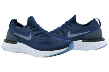 【メーカーお取り寄せ商品】NIKE EPIC REACT FLYKNITナイキ エピック リアクト フライニットCOLLEGE NAVY/DIFFUSED BLUE