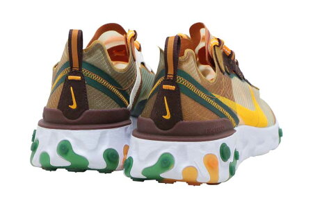 NIKEREACTELEMENT87ナイキリアクトエレメント87PALEIVORY/ORANGEPEEL【メンズレディーススニーカー】