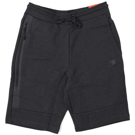 NIKE TECH FLEECE PRINT SHORTナイキ テックフリース プリント ショートBLACK-BLACK