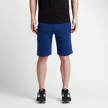 【FINAL SALE】【ファイナルセール】NIKE TECH FLEECE PRINT SHORTナイキ テックフリース プリント ショートBLUE-BLACK