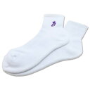 y2024 ZZ[zyFINAL SALEzUPTOWN CLASSIC LOGO SOCKSAbv^E NVbN S \bNXWHITE/PURPLE