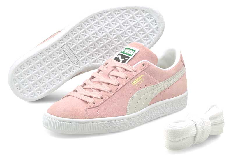 プーマ スウェード クラシック 21 PUMA SUEDE CLASSIC XXI PEACHSKIN/PUMA WHITE