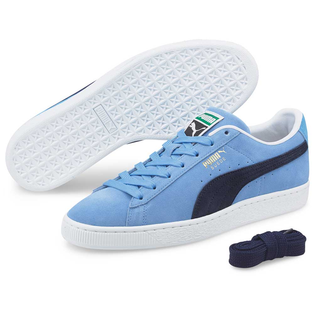 プーマ スウェード クラシック 21 PUMA SUEDE CLASSIC XXI TEAM LIGHT BLUE-NEW NAVY-WHT