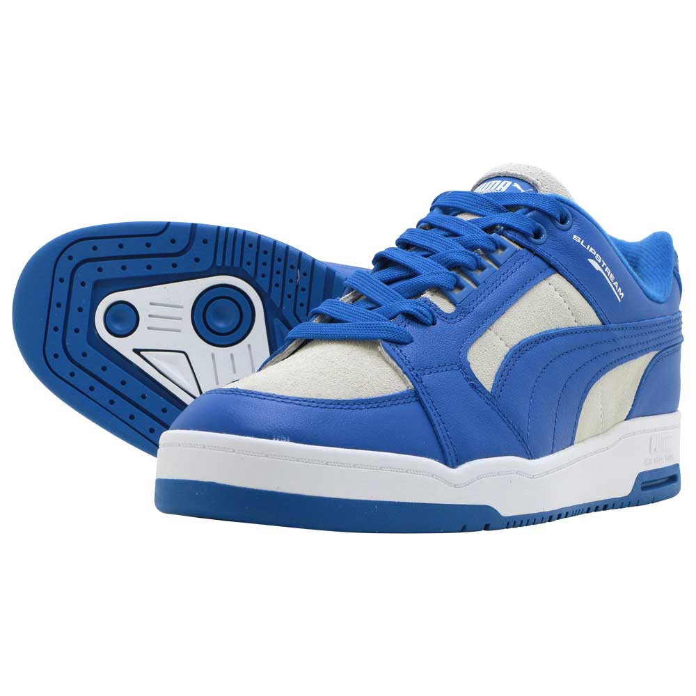 プーマ スリップストリーム ロー レトロ チームス PUMA SLIPSTREAM LO RETRO TEAMS 387207-03 PUMA WHITE-PUMA ROYAL