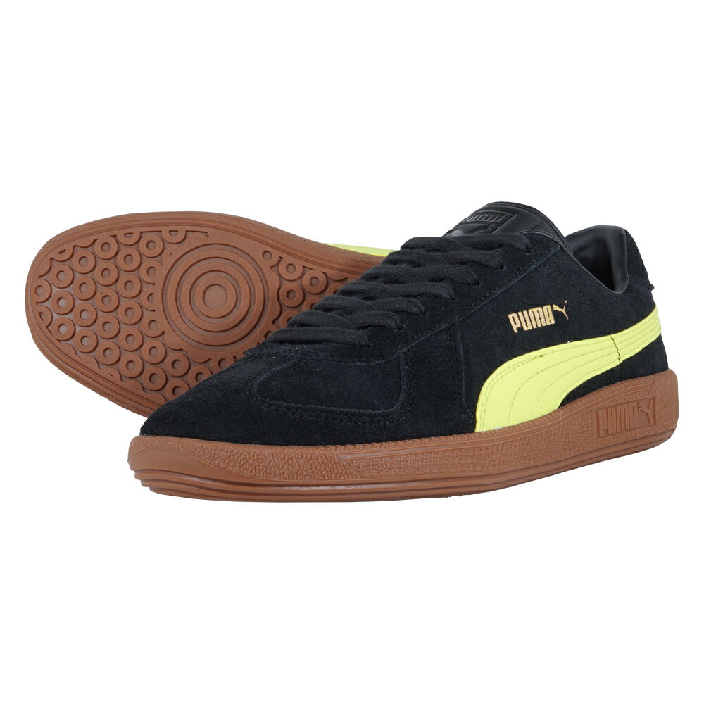 プーマ アーミートレーナー スウェード PUMA ARMY TRAINER SUEDE PUMA Black-Olive Oil
