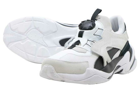 【先行予約商品】【2019年4月20日発売】PUMATHUNDERDISCプーマサンダーディスクPUMAWHITE/PUMABLACK【メンズレディーススニーカー】