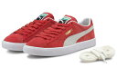 v[} XEF[h re[W PUMA SUEDE VTG HIGH RISK RED-PUMA WHITE