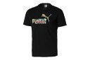 y2023 SALEzyFINAL SALEzPUMA GRAPHIC SS T-SHv[} OtBbN SS TVcPUMA BLACK