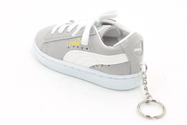 PUMA x UPTOWN Deluxe 別注 PUMA SUEDE KEY CHAIN LIMESTON プー.マ スエード キーチェーン グレー