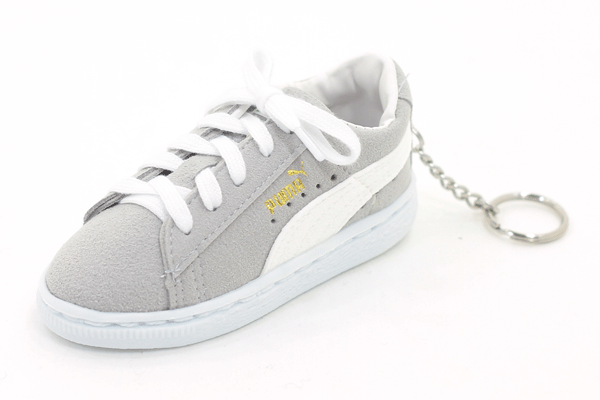 PUMA x UPTOWN Deluxe 別注 PUMA SUEDE KEY CHAIN LIMESTON プー.マ スエード キーチェーン グレー