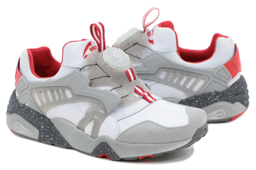 【FINAL SALE ファイナルセール】PUMA DISC BLAZE by Limited Editionプーマ ディスク ブレイズ バイ リミテッド エディションSilver/Red