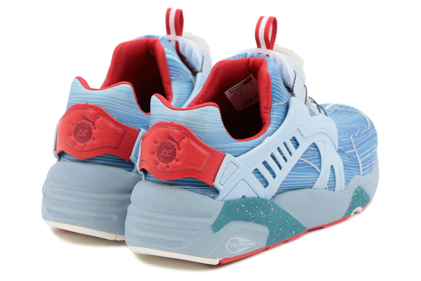 【FINAL SALE】【ファイナルセール】PUMA DISC BLAZE by Limited Editionプーマ ディスク ブレイズ バイ リミテッド エディションCyan Blue/Red