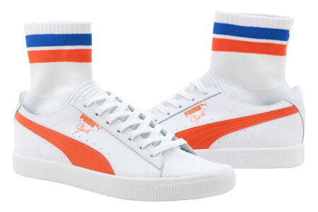 【2017年4月13日発売】PUMACLYDESOCKNYCプーマクライドソックニューヨークシティーPumaWhite-ScarletIbis-PumaWhite