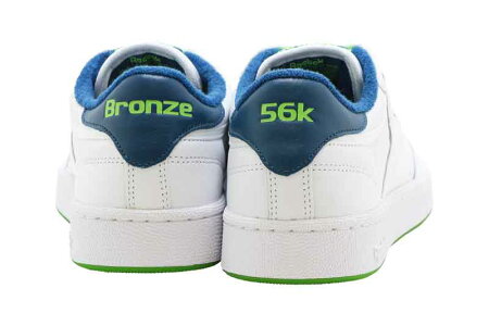 【ReebokxBRONZE56K】ReebokCLUBC85BRONZEリーボッククラブC85ブロンズNOBLEBLUE/SUSHIGREEN/WHITE【メンズ・レディース】