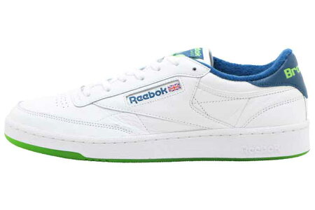 【ReebokxBRONZE56K】ReebokCLUBC85BRONZEリーボッククラブC85ブロンズNOBLEBLUE/SUSHIGREEN/WHITE【メンズ・レディース】