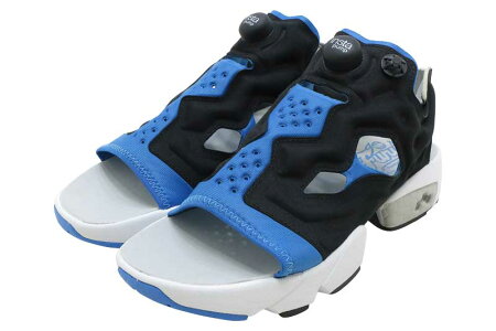 ReebokINSTAPUMPFURYSANDALリーボックインスタポンプフューリーサンダルBLACK/ECHOBLUE/STEEL【メンズ・レディースサンダル】