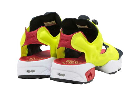 ReebokINSTAPUMPFURYSANDALリーボックインスタポンプフューリーサンダルBLACK/HYPERGREEN/RBKRED【メンズ・レディースサンダル】