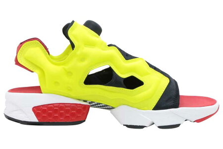 ReebokINSTAPUMPFURYSANDALリーボックインスタポンプフューリーサンダルBLACK/HYPERGREEN/RBKRED【メンズ・レディースサンダル】