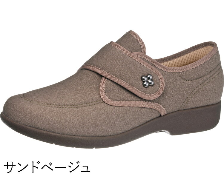 快歩主義　L118 婦人用 アサヒシューズ ウォーキングシューズ レディース シューズ おしゃれ 上品 靴脱ぎ履き 楽 簡単 ストレッチ 軽量 足の負担 軽減 高齢者 シニア お年寄り シューズ ミセス 母 敬老の日 ギフト プレゼント 父の日 敬老の日 ギフト uptown-10006014 アップタウン サンプル画像3