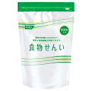 --------------------------------------------------------- 商品の説明 ◇『食物せんい (500g)』は、食物繊維を手軽に補っていただけるよう顆粒状にし、様々な食品に溶けやすくしました。 ・大さじ一杯（約5g）で4.1gの食物繊維。 ・食品に混ぜるだけで簡単に食物繊維が摂取できます。・食物繊維は第6の栄養素として多彩な働きが注目されていますが、不足しがちな栄養素で目標摂取量の3分の1程度不足しています。溶かしやすい顆粒状で体に大切な食物繊維を、手軽に補っていただけます。・水に混ぜてもそのまま飲んでも、色、味、においがほとんど気になりません。 商品の仕様 ●原材料／コーンスターチ●栄養成分／（6g当たり）エネルギー8kcal、たんぱく質0.0g、脂質0.0g、糖質0.8g、食物繊維4.9g、食塩相当量0g●栄養機能食品／食物繊維●賞味期限／製造後1年6ヶ月●生産国／日本 ●メーカー／ホリカフーズ --------------------------------------------------------- サプリ 食物繊維　おなか改善食物せんい 食物繊維を手軽に補っていただけるよう顆粒状にし、様々な食品に溶けやすくしました。 食品に混ぜるだけで簡単に食物繊維が摂取できます。