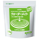 --------------------------------------------------------- 商品の説明 ◇ウォーターメイトは、適度な甘さのついた アップル味の水分補給飲料です。 運動の後や入浴の後はもちろん、自分の意志で水分補給ができない乳児や、喉の渇きを自覚しにくい高齢者の方の水分補給に最適の飲み物です。 ウォーターメイトは粉末タイプですので、簡単に補充できる上に とても経済的。また、すっきりとした飲み口で、 老人保健施設やスポーツクラブで重宝されています。 ・水分と電解質を手軽に補給。・水や冷水に溶かすタイプの粉末飲料です。一般的なスポーツドリンクと比べ、エネルギー、ナトリウムが控えめです。・からだにやさしい水分補給飲料。粉末ならではの低コスト。・経済性から、特養老人ホーム・老人保健施設・デイサービスなど大量に使用する施設で 大変好評いただいております。 商品の仕様 ●原材料／ぶどう糖、砂糖、食塩、粉末りんご果汁／ビタミンC、酸味料、乳酸Ca、香料、塩化K、甘味料（アセスルファムK、アスパルテーム・L-フェニルアラニン化合物）、着色料（クチナシ、紅麹）●栄養成分／（10g当たり）エネルギー38kcal、たんぱく質0g、脂質0g、糖質9.5g、食物繊維0g、ナトリウム102mg、カルシウム58mg、カリウム90mg、灰分0.5g、食塩相当量0.26g●賞味期限／製造後1年6ヶ月●生産国／日本 --------------------------------------------------------- 熱中対策水 粉末飲料,スポーツドリンク,スポーツ飲料熱中対策 グッズ ウォーターメイト / 600g ウォーターメイトは、適度な甘さのついた アップル味の水分補給飲料です。