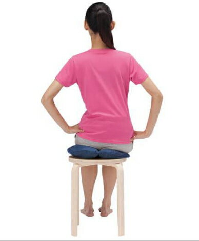 座ったままで簡単 骨盤エクササイズ！骨盤まわりの筋肉を「ほぐして」「鍛える」 プシュットクッション（C3JET90214）骨盤 ゆがみ 矯正 骨盤矯正 グッズ 健康グッズ（ミズノ） 3