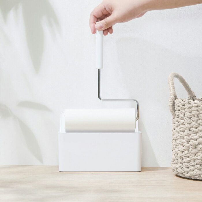 コロコロクリーナー W-167W マーナ 掃除 コロコロ 粘着クリーナー 車　掃除 ほこり取り フロアワイパー ダスター【掃除グッズ】