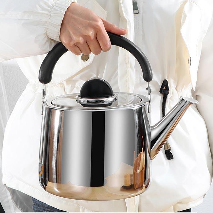アップアップストアのやかん ステンレス ケトル ih 大容量 2L 3L 4L 5L 6L 笛吹 ih 笛吹きケトル 使いやすい 錆 2リットル やかん 広口 ステンレス｜アングル2