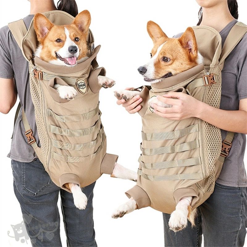 樂天商城 - ペットバッグ 抱っこバック 抱っこ紐 おんぶひも 犬用 ペットキャリー 厚地 リュック型 通気性抜群 アウトドア 旅行 お出かけ便利 調整可能 中型犬 大型犬 おしゃれ 送料無料