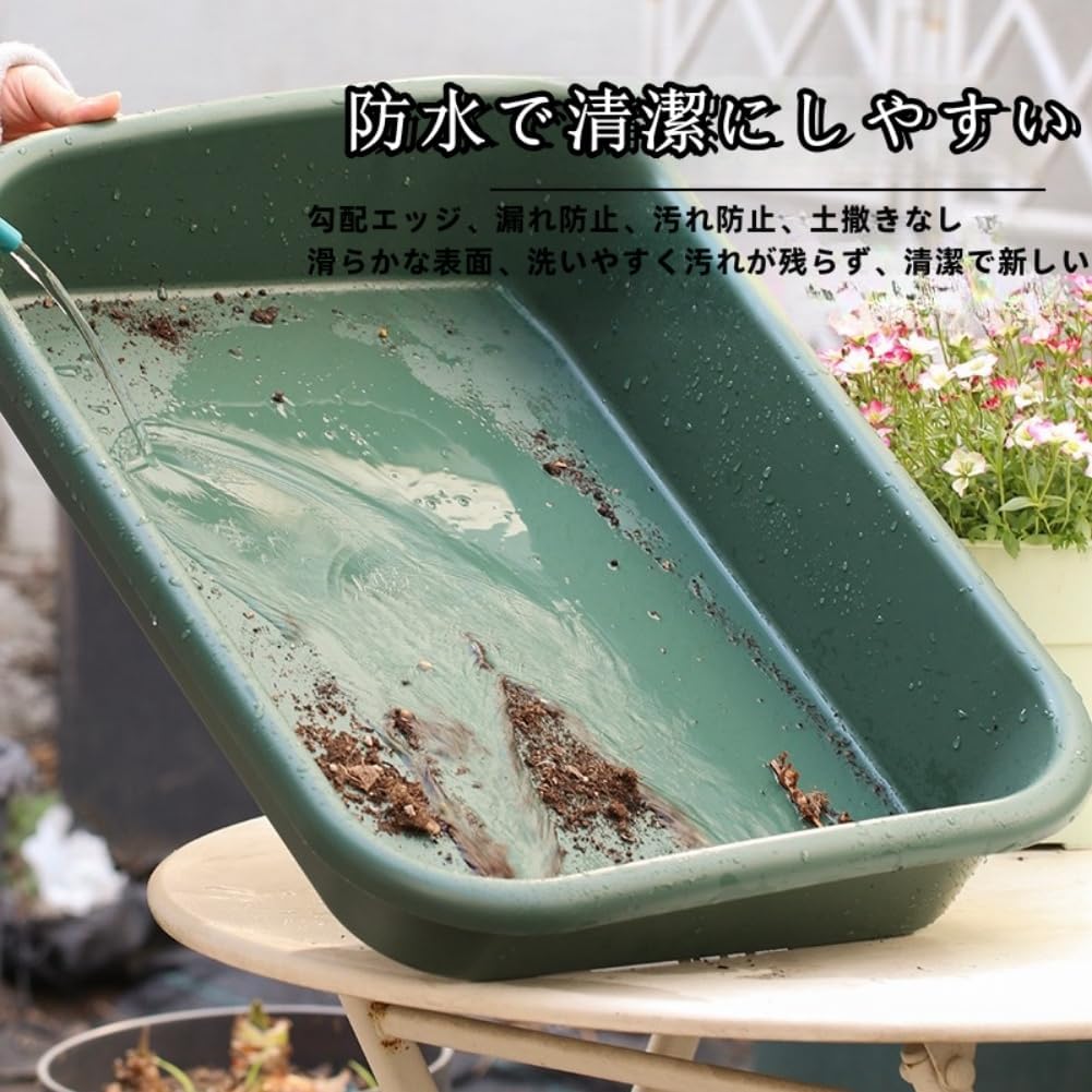 汚れ防止育苗ポット 土つくり 便利グッズ 園芸用品 植物植栽マット 折りたたみ 植...