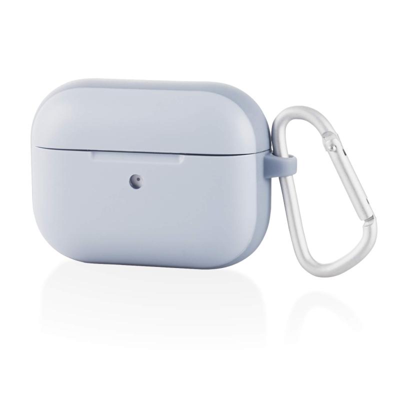 エレコム AirPods Pro対応 タフスリムケース(カラビナ付)