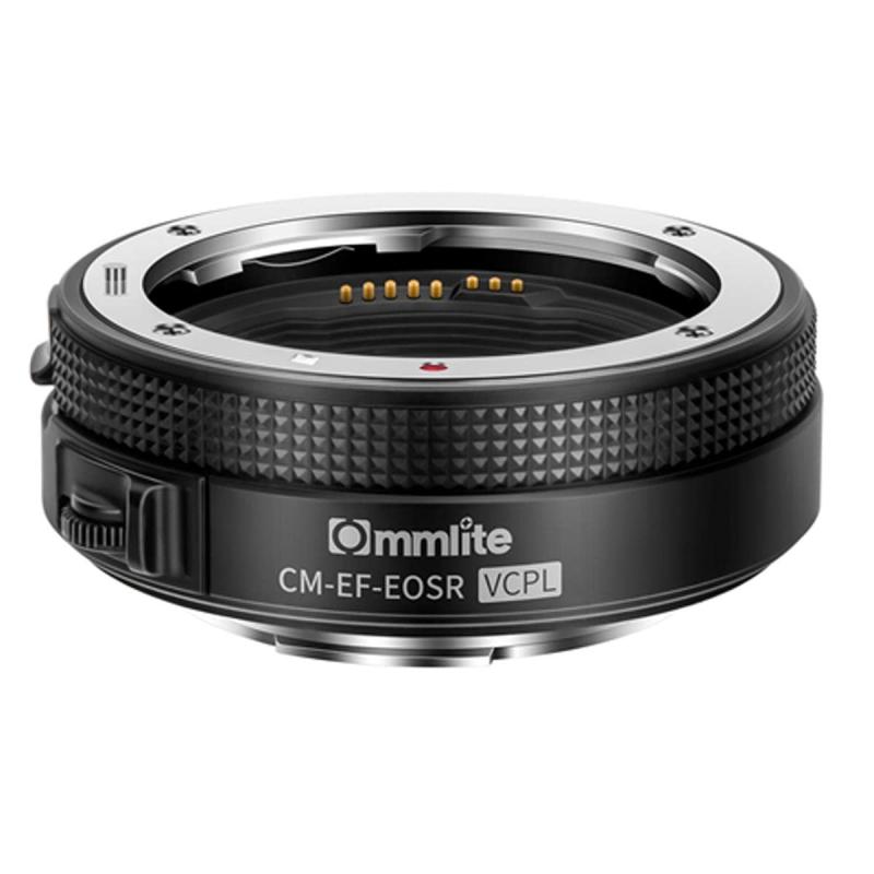 Commlite CM-EF-EOSR VCPL電子マウントアダプター ドロップイン 円偏光フィルター（EF/EF-Sマウントレンズ → RFマウント変換 AF）