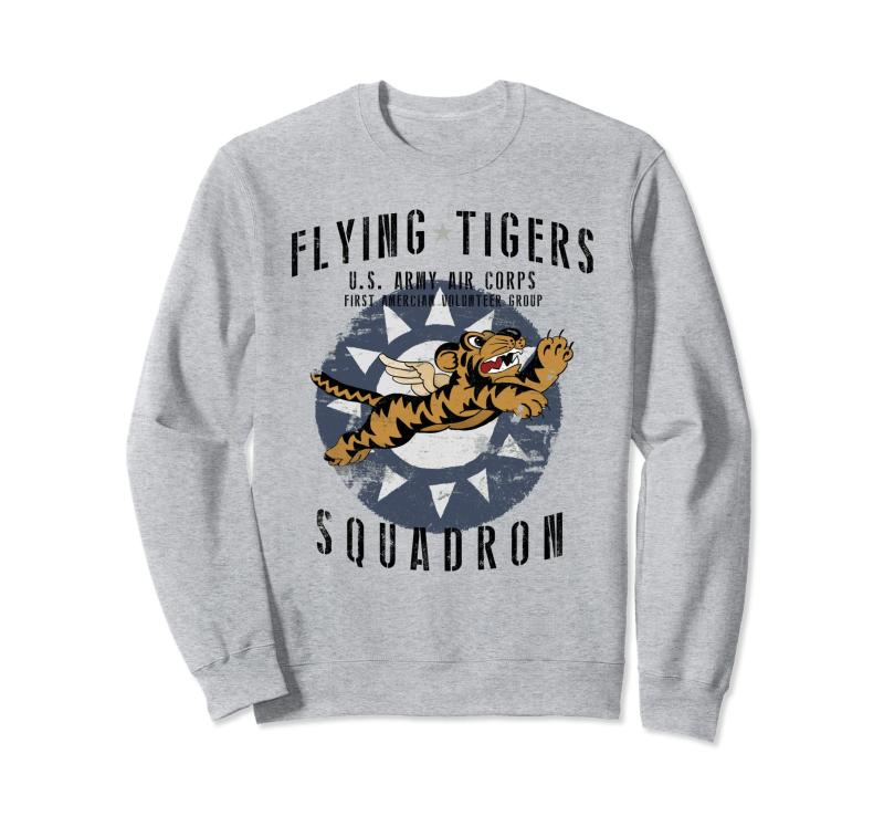 ing Tiger's WWII Insignia Vintage WW2 Air Corps トレーナー