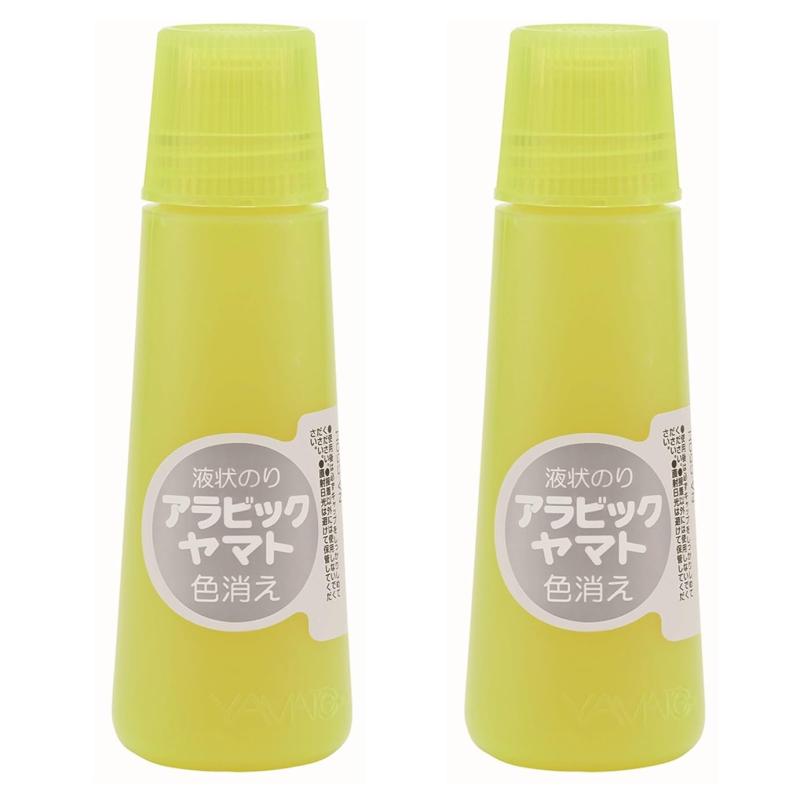ヤマト 液体のり アラビックヤマト 色消え 50ml 2本 NA-C50H-2P特長乾くと消える「蛍光イエロー」の液状のり入数2本1本容量50ml主成分でんぷん仕様フックタイプパッケージ
