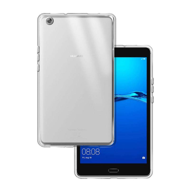 PCATEC NTT docomo dtab/Media Pad ケース クリア 透明 TPU素材 保護カバー新型 超軽量 極薄落下防止