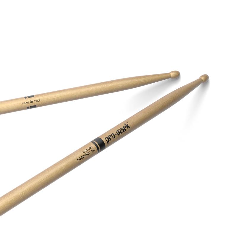 PROMARK プロマーク ドラムスティック ヒッコリー WoodTip 2B TX2BW (406 x 16mm)