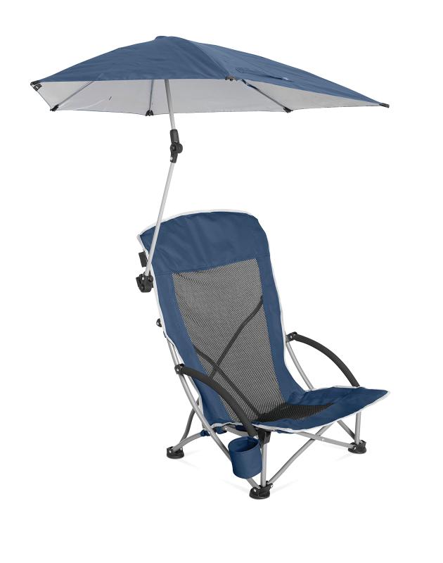Sport-Brella ビーチチェア 50+ 調節可能な傘付き