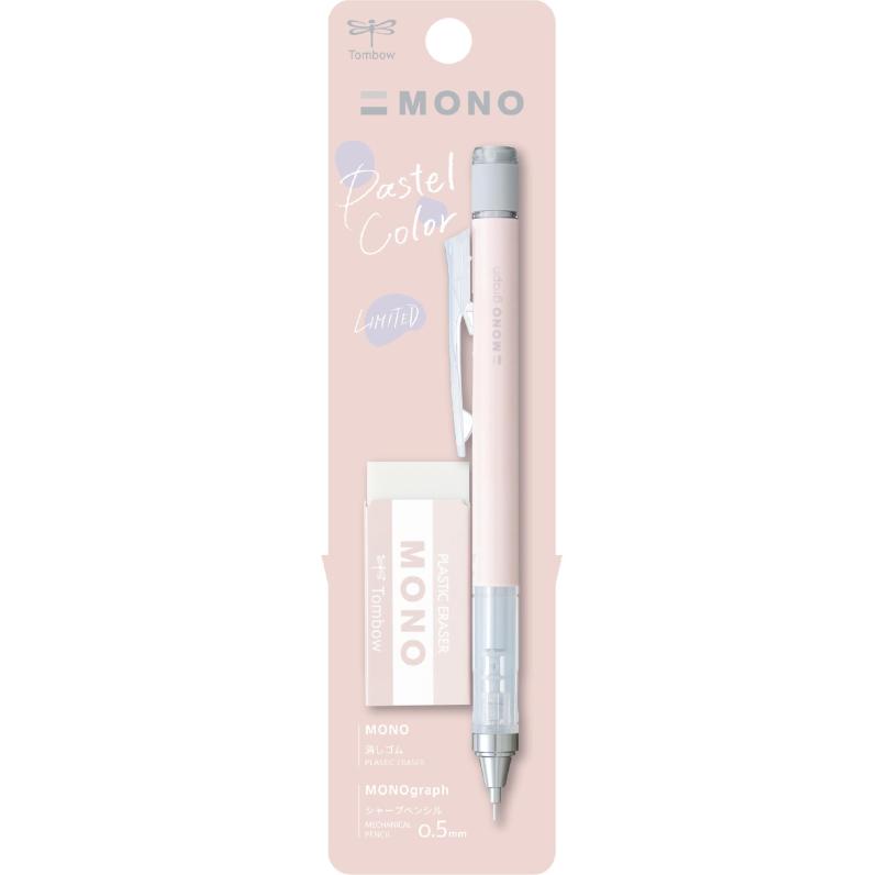 トンボモノグラフ&amp;モノラジエラー、0.5mm、Präzision mit 4mm-Spitze、innovativer Schüttel-Mechanismus、Stabilere Messing-Zange、nachfüllbar、inkl.R