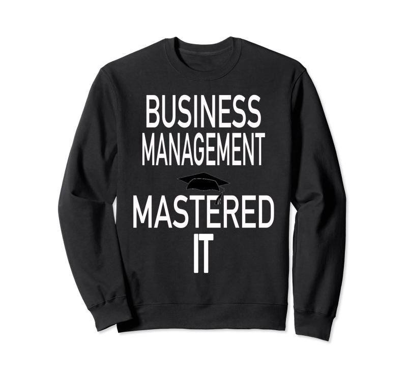 Business Management Masters 卒業式長袖シャツ トレーナー
