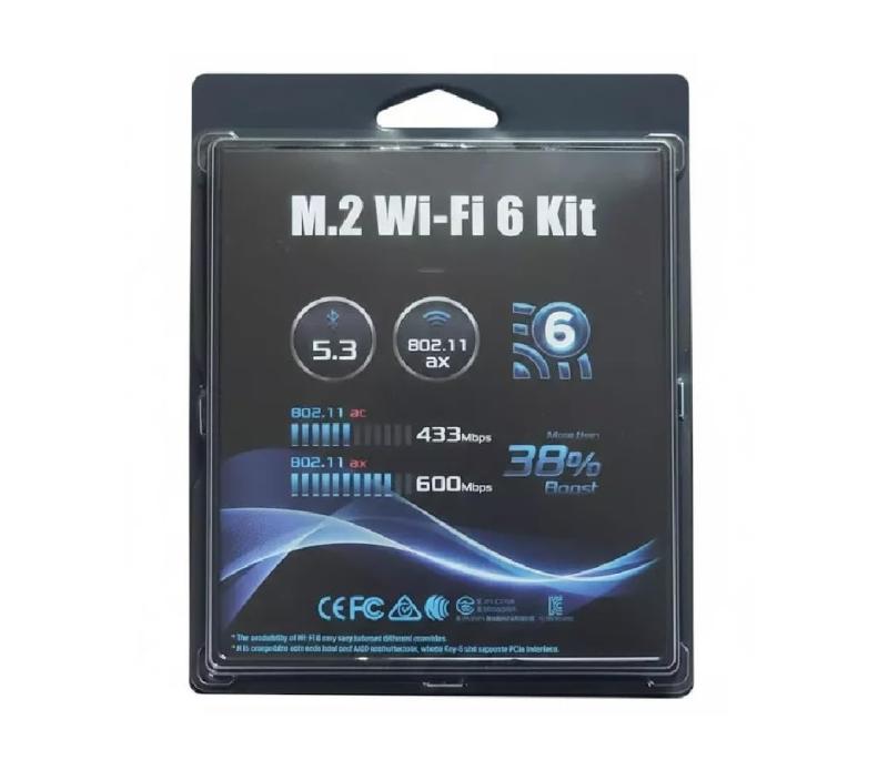 ASRock DeskMini用Wi-Fiキット DeskMini WiFi6 kit (AW-XB611NF)