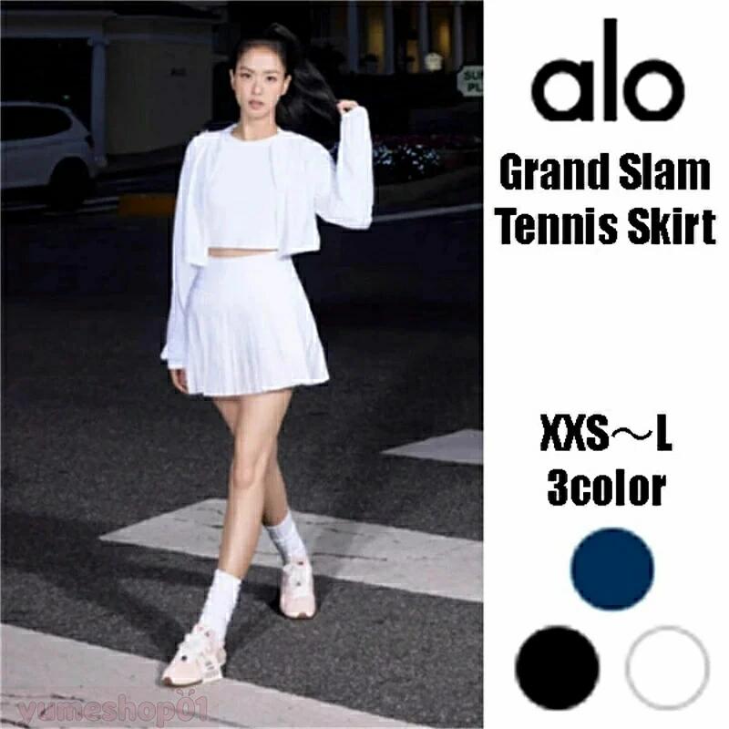 ★ Alo Yoga ★ Grand Slam Tennis Skirt グランドスラムテニススカート 正規品米国...