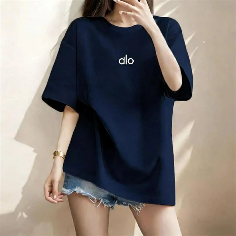 樂天商城 - ★ ALO Yoga ★半袖 tシャツ レディース カジュアル おしゃれ ゆったり カットソー 黒 白 大きいサイズ 春夏 薄手 プリント ロゴT ワンポイント ラウンドネック ミドル丈 ストレッチ カラフル 普段着 デイリー 着まわし 通勤 通学 アウトドア フェス 買い物 学生 大人